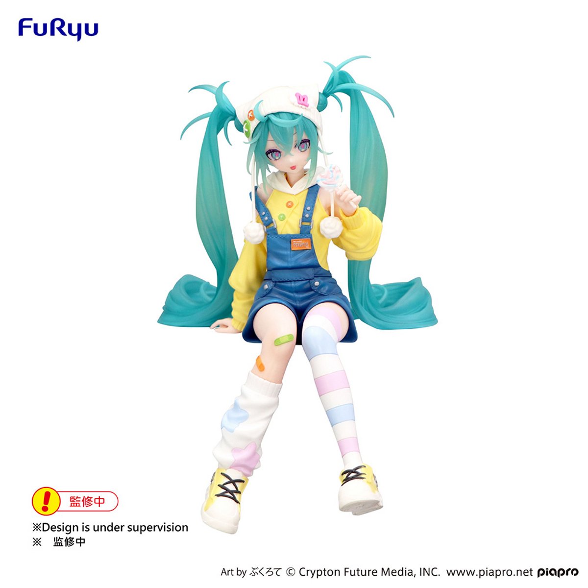 Hatsune Miku: Lollipop Ver. Noodle Stopper Figure – Adorably Anime