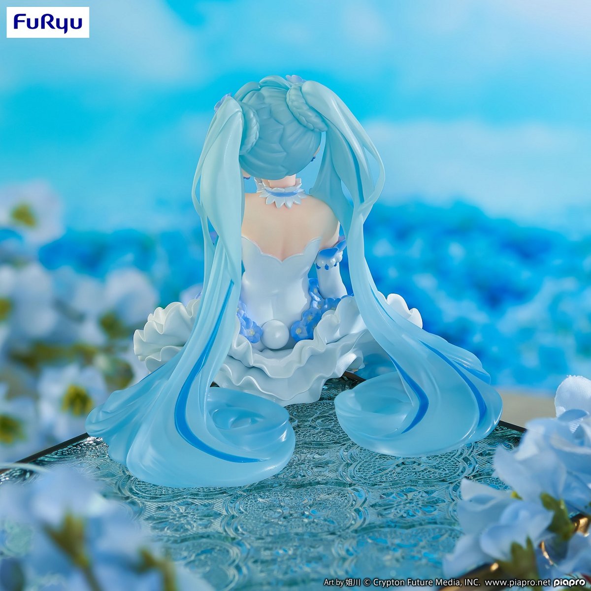Hatsune Miku - Flower Fairy Nemophila Noodle Stopper Figure