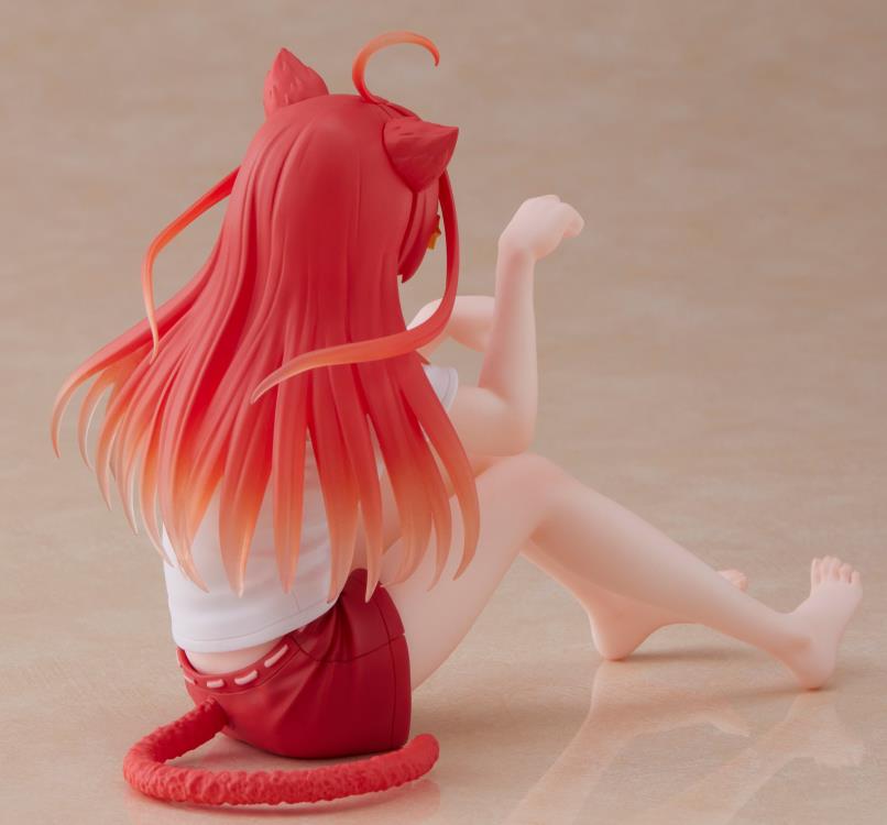 The Quintessential Quintuplets Desktop Cute Itsuki Nakano (Newly Written Cat Roomwear Ver.) Figure