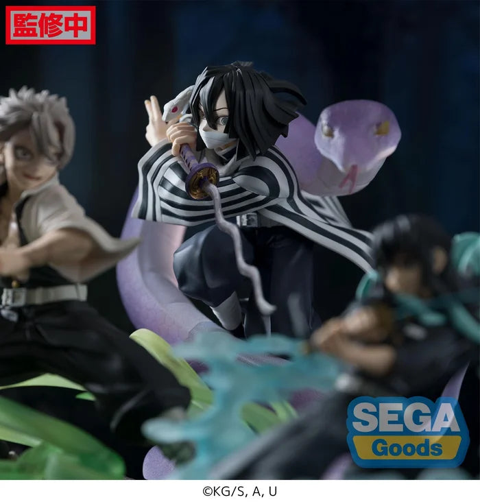 Xross Link Figure Demon Slayer Obanai Iguro: Hashira Training Arc Ver.