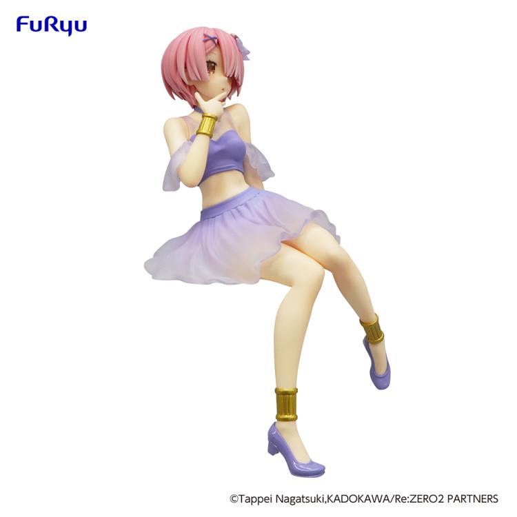 Re:Zero Starting Life in Another World Ram Twinkle Party Noodle Stopper Statue