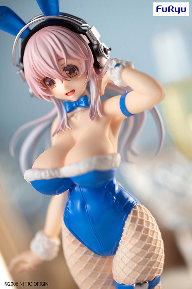 Super Sonico BiCute Bunnies Figure (Blue Rabbit Ver.)
