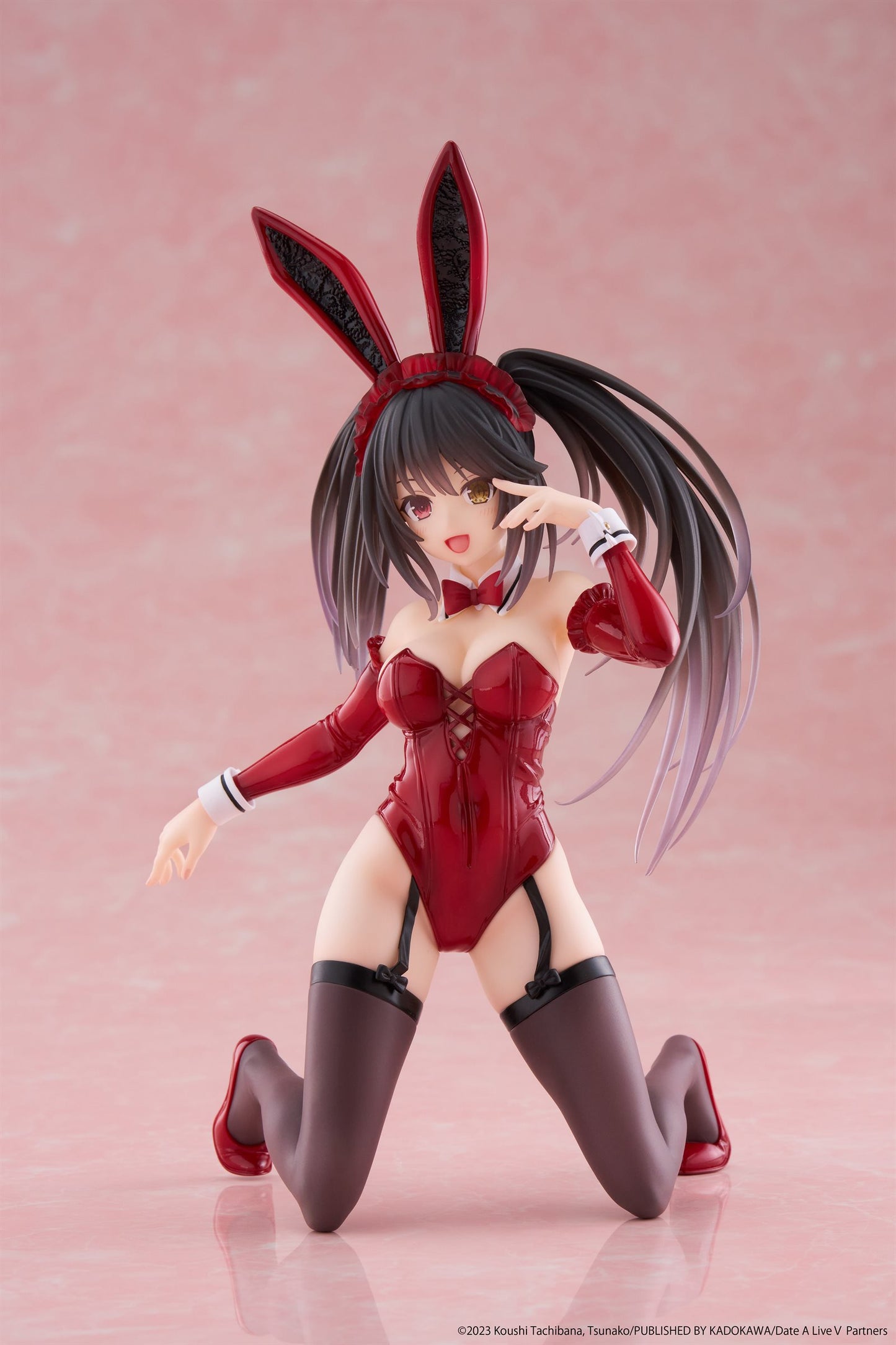 Date A Live - Kurumi Tokisaki Desktop Cute Prize Figure (Bunny Ver.)