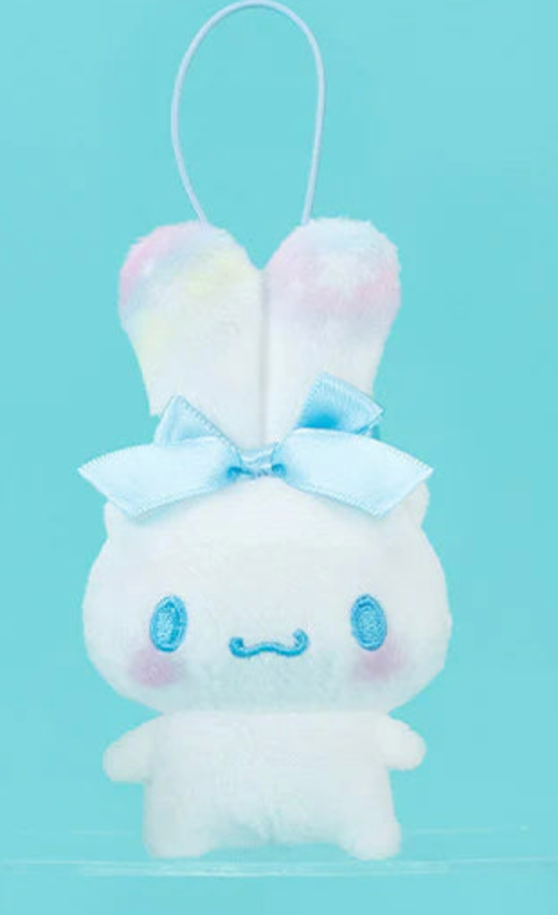 Sanrio Mimimusubi Cinnamoroll Plush Keychain