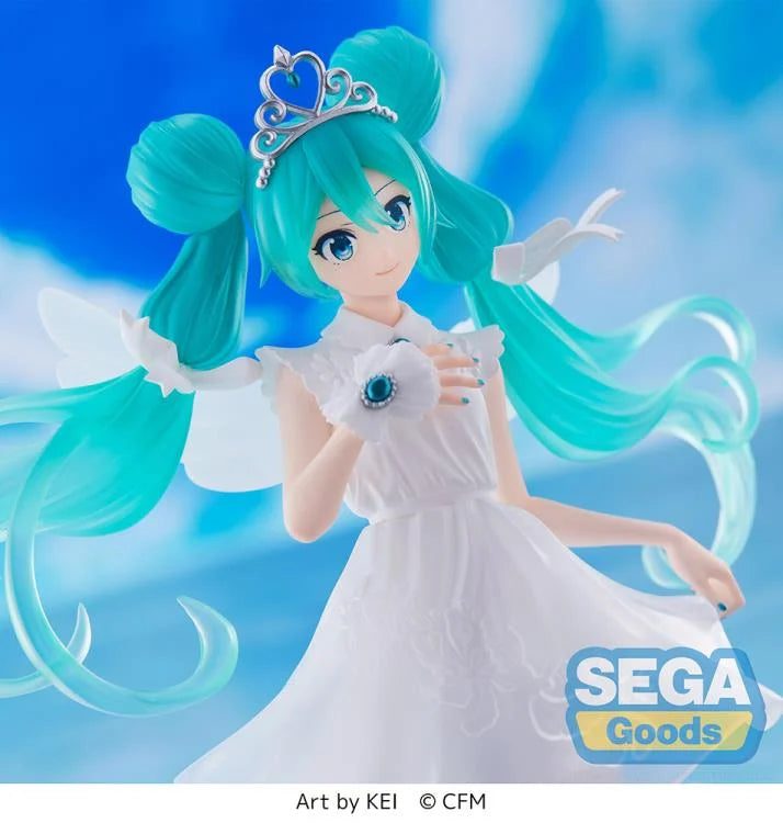 Vocaloid Hatsune Miku (15th Anniversary KEI Ver.) Super Premium Figure