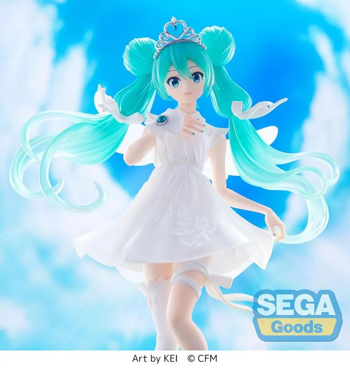 Vocaloid Hatsune Miku (15th Anniversary KEI Ver.) Super Premium Figure