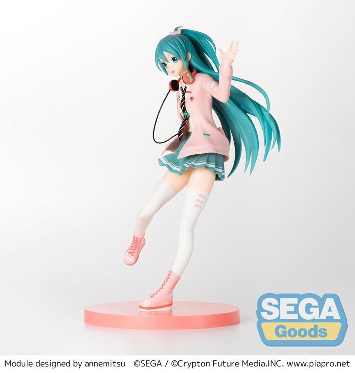 Hatsune Miku Project DIVA Arcade Future Tone Hatsune Miku (Ribbon Girl Ver.) Super Premium Figure