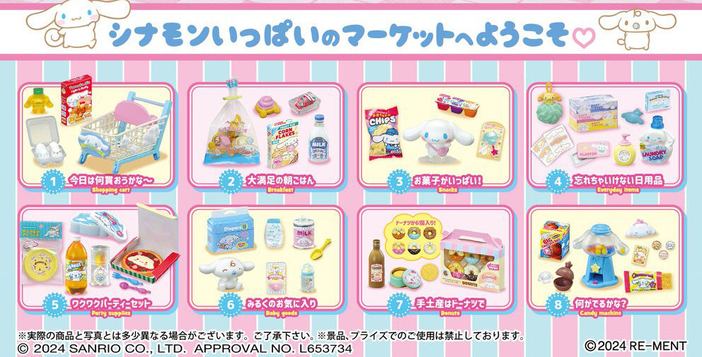 Re-Ment Cinnamoroll Market