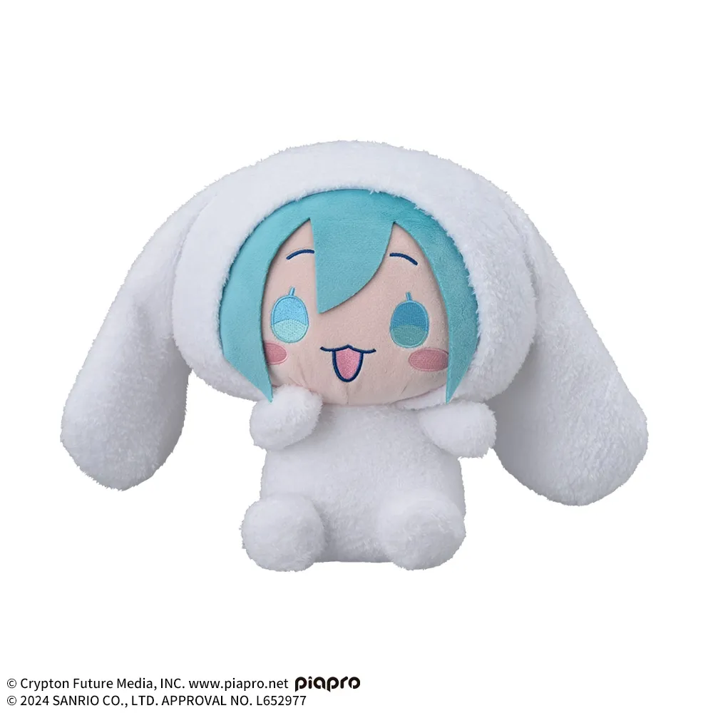 Hatsune Miku × Cinnamoroll Plush Hatsune Miku