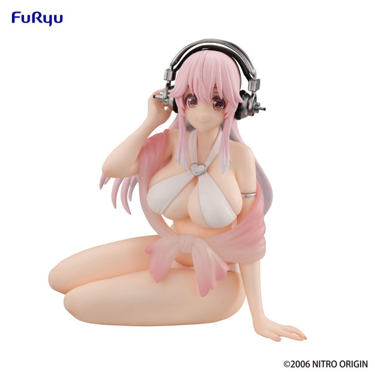 Nitroplus Super Sonico (White Bikini Ver.) Noodle Stopper Figure