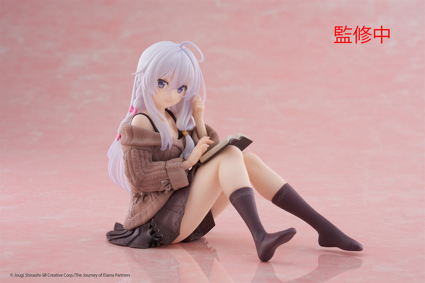 Wandering Witch: The Journey of Elaina - Elaina Desktop Cute Prize Figure (Casual Clothes Ver.)