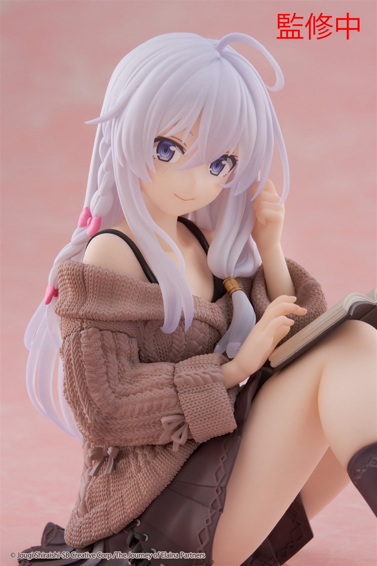 Wandering Witch: The Journey of Elaina - Elaina Desktop Cute Prize Figure (Casual Clothes Ver.)