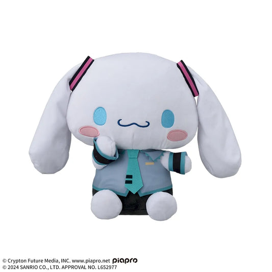 Hatsune Miku × Cinnamoroll Plush Cinnamoroll