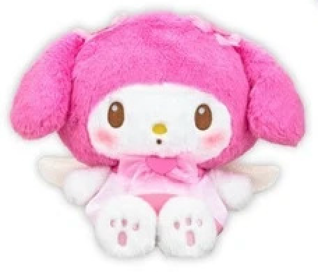Sanrio Characters Fluffy Ribbon Angel Doll BIG Type 1