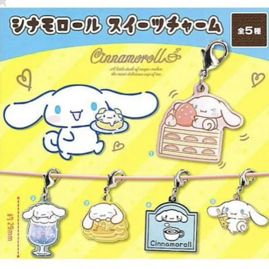 Sanrio Cinnamoroll Dessert Plastic Charm Gashapon